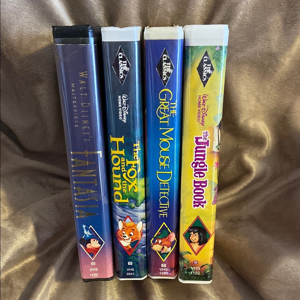 Disney BOX LOT Classics VHS Collection